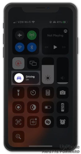 driving focus on ios 15