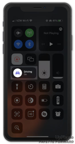 driving focus on ios 15