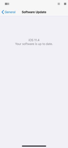 ios 11.4 installed on iphone