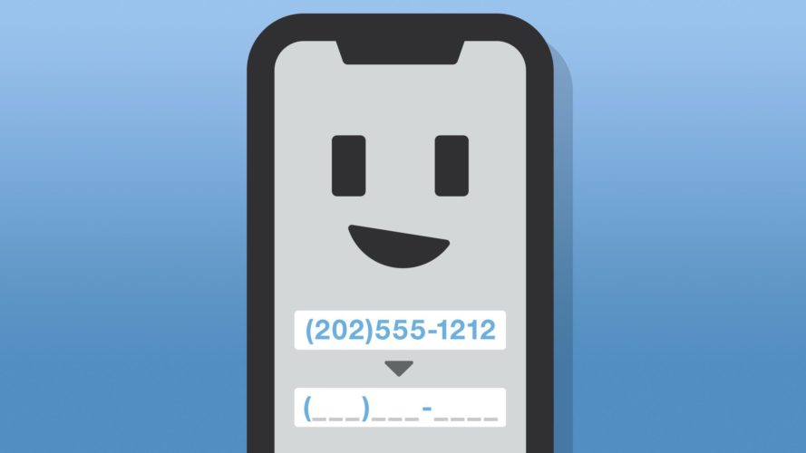Ios Native Phone Number