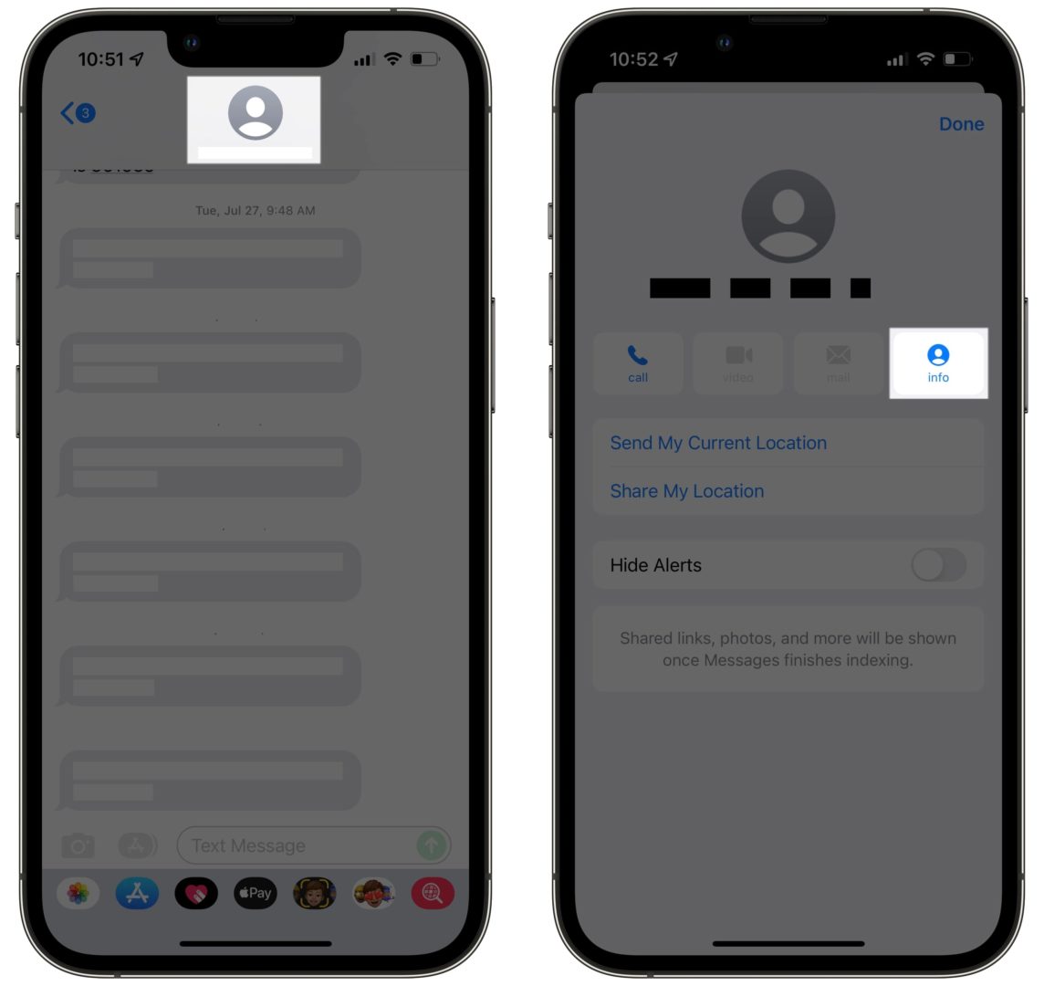 how do i add a contact to my iphone messages
