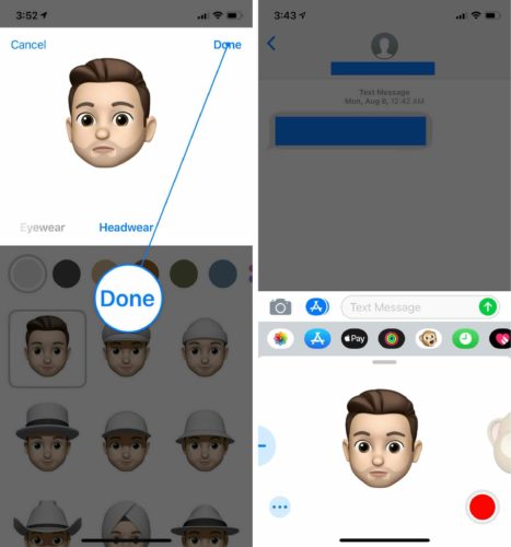 terminar memoji en iphone