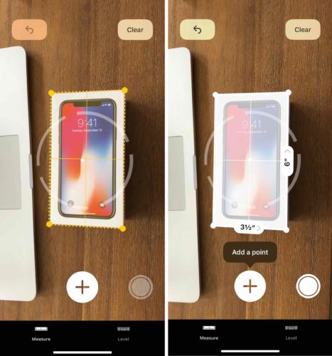 iphone measure app surface area