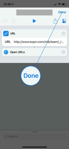 add second step to siri shortcut