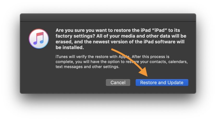 begin ipad dfu restore