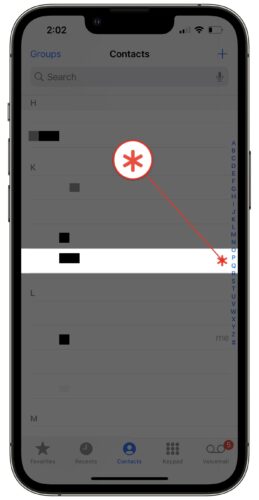 star of life emergency contact on iphone