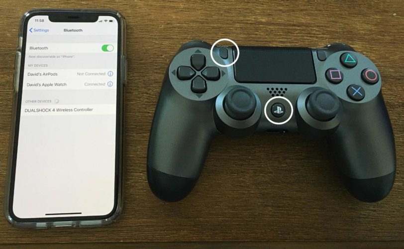 connect iphone to ps4 controller