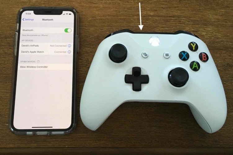 connect iphone to xbox one controller