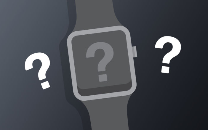 apple watch face is black fix