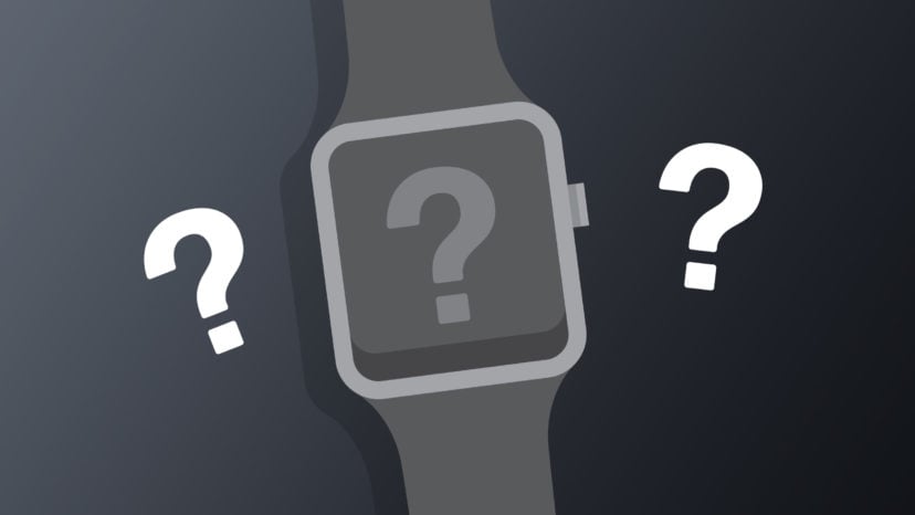 apple watch face is black fix