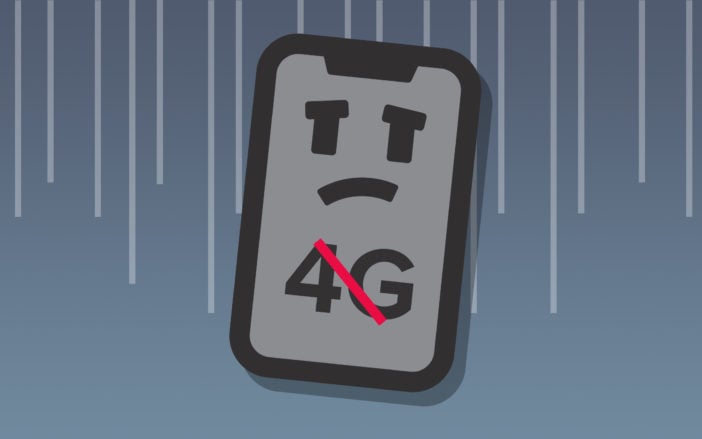 iphone no se conecta a 4g solución
