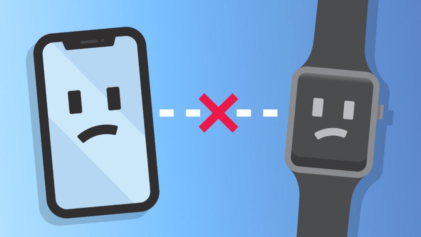 iphone won't pair with apple watch