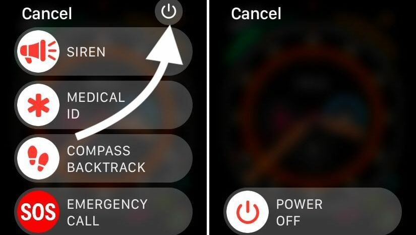 power off your apple watch