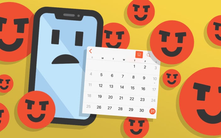 cómo arreglar el virus del calendario del iphone