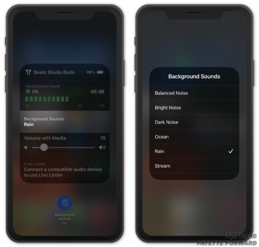 iOS 15: Play Background Sounds While Listening To Music On iPhone