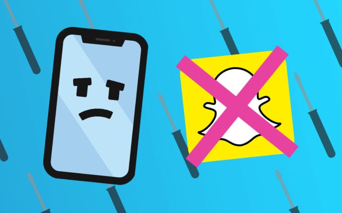 Snapchat no funciona para iPad