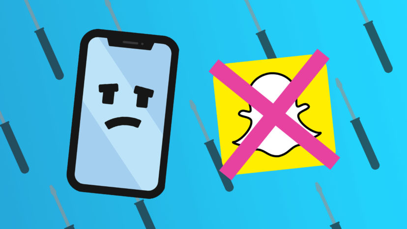 Snapchat no funciona para iPad