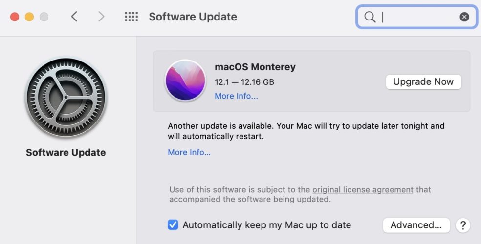 update your mac