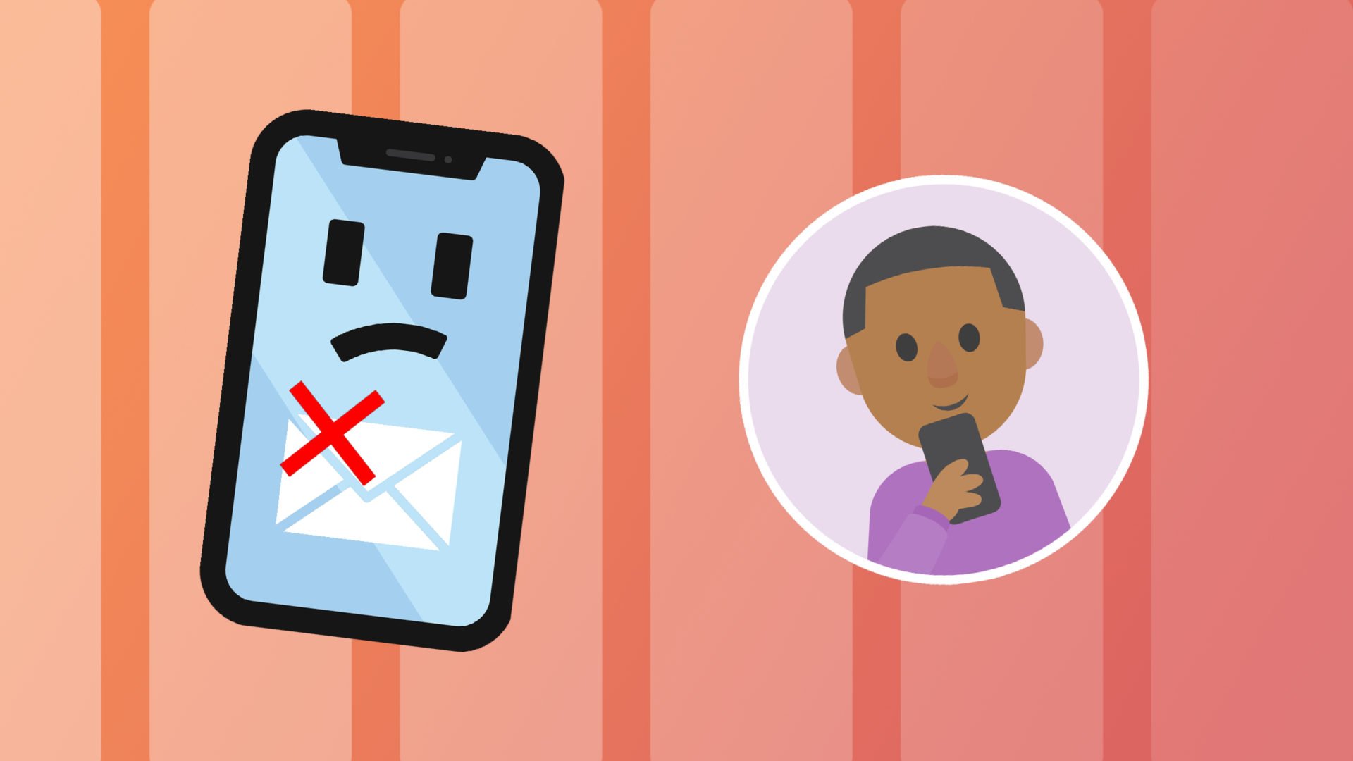 how do i fix outgoing mail error on iphone