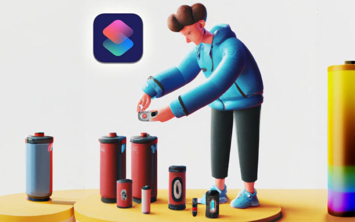 using iphone shortcuts to check battery health stats